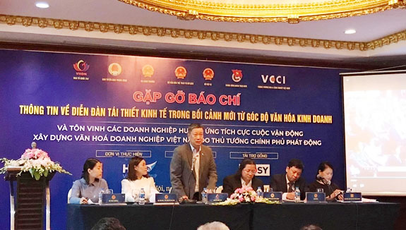 Gần 600 đại biểu sẽ tham gia diễn đàn văn hóa doanh nghiệp